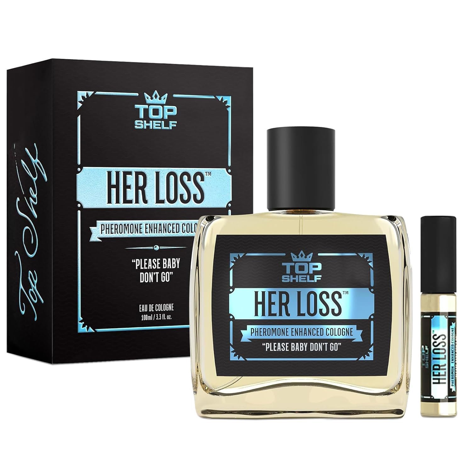 GEBUTP She Lost Menswear Cologne bottle closeup showcasing a bold, long-lasting fragrance for confidence.