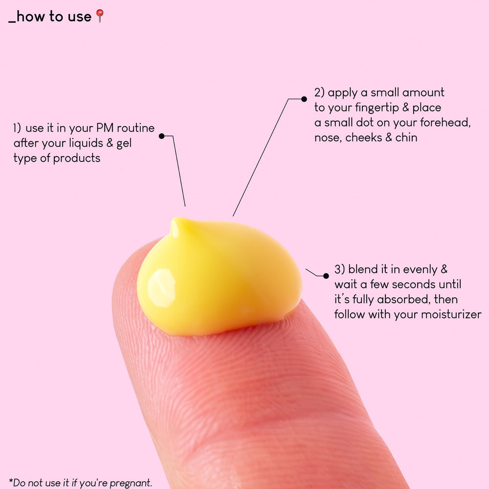 Usage step showing gentle application on clean skin with A-Game 5.