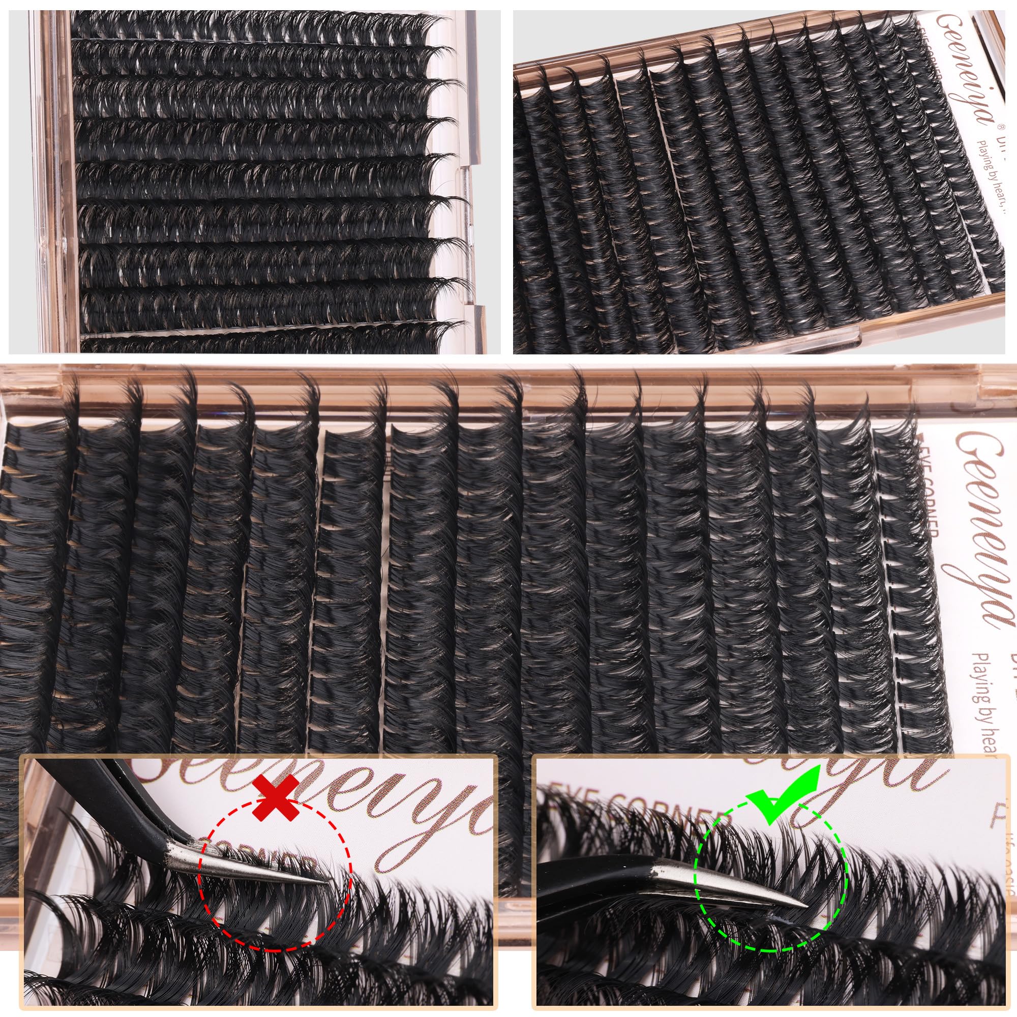 Geeneiya DIY lash application guide helps users master at-home extensions
