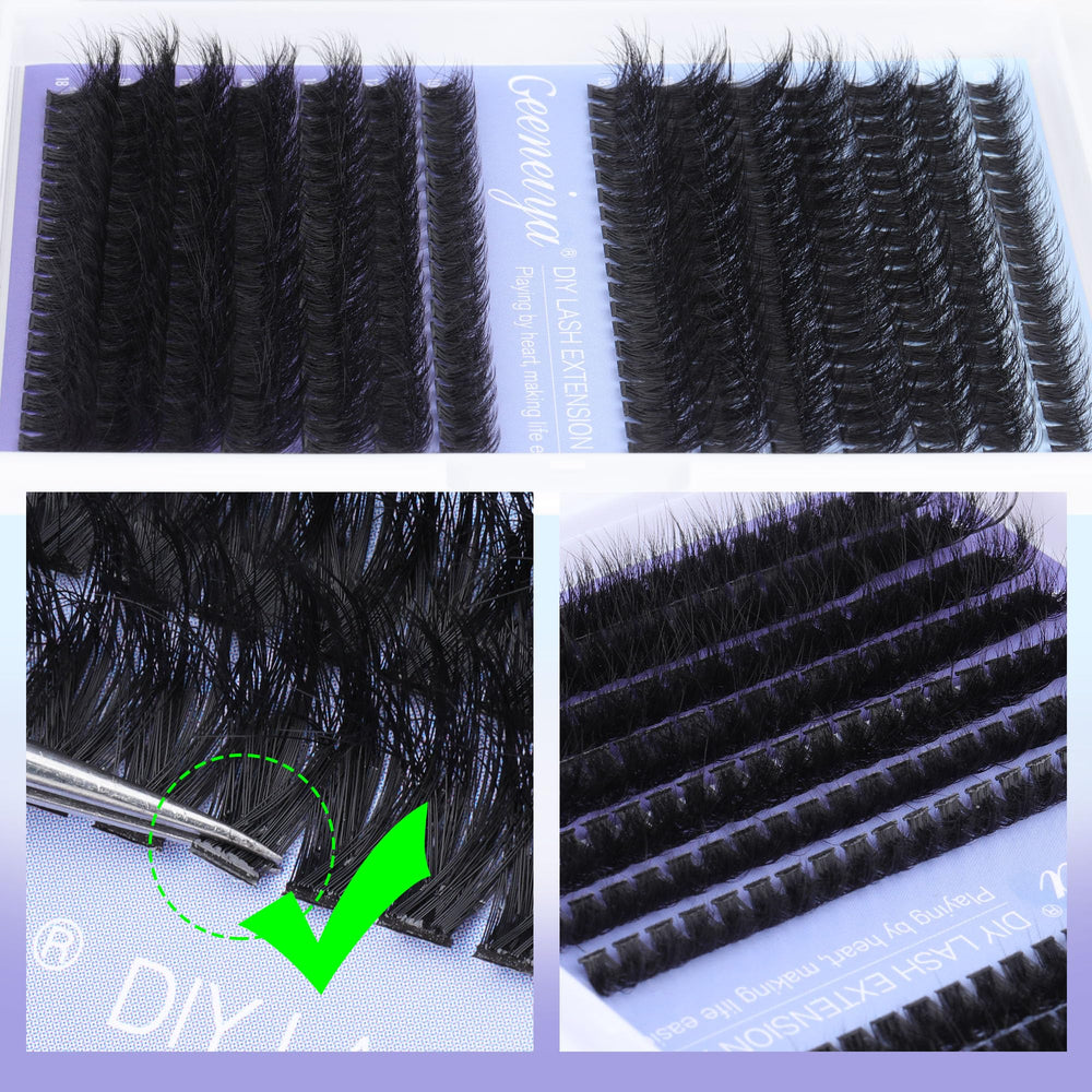 Geeneiya lash-remover enabling clean residue-free removal