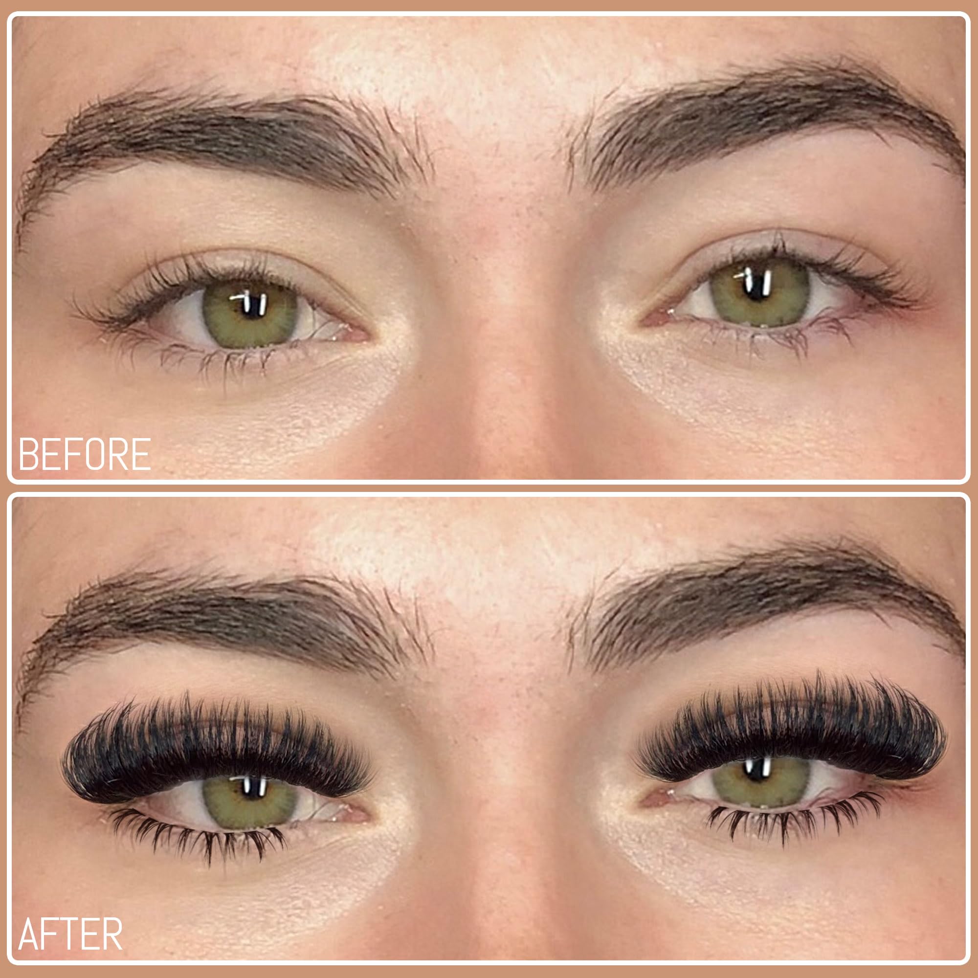 Geeneiya matte black wispy clusters offer comfortable, lightweight lashes.