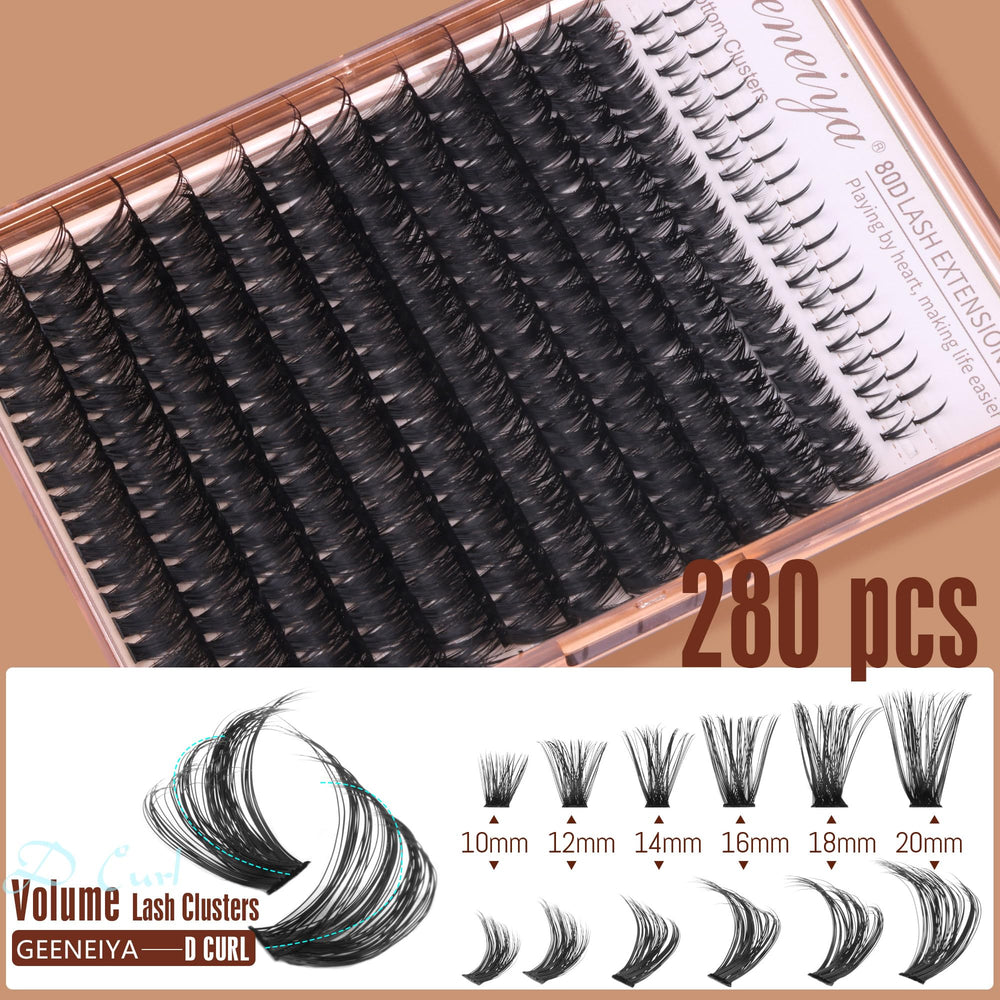 Geeneiya premium lash tweezers for precise, professional-looking application.