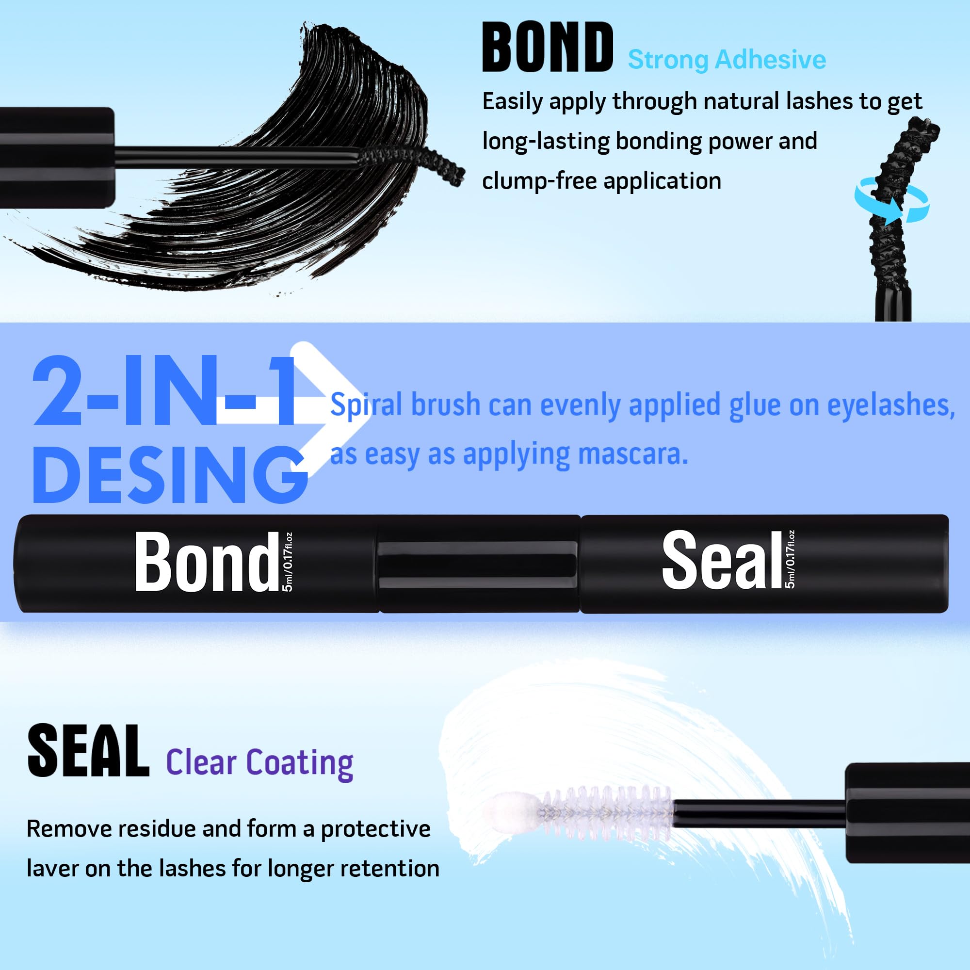 Geeneiya Wispy Lash Clusters Kit precision lash tweezers for accurate placement.
