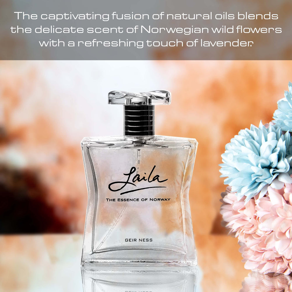 Geir Ness Laila 3.4 oz bottle delivers everyday fragrance with staying power