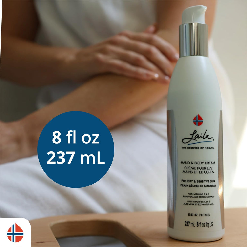 Geir Ness Laila apply-on-hands scene showcasing overnight hydration potential