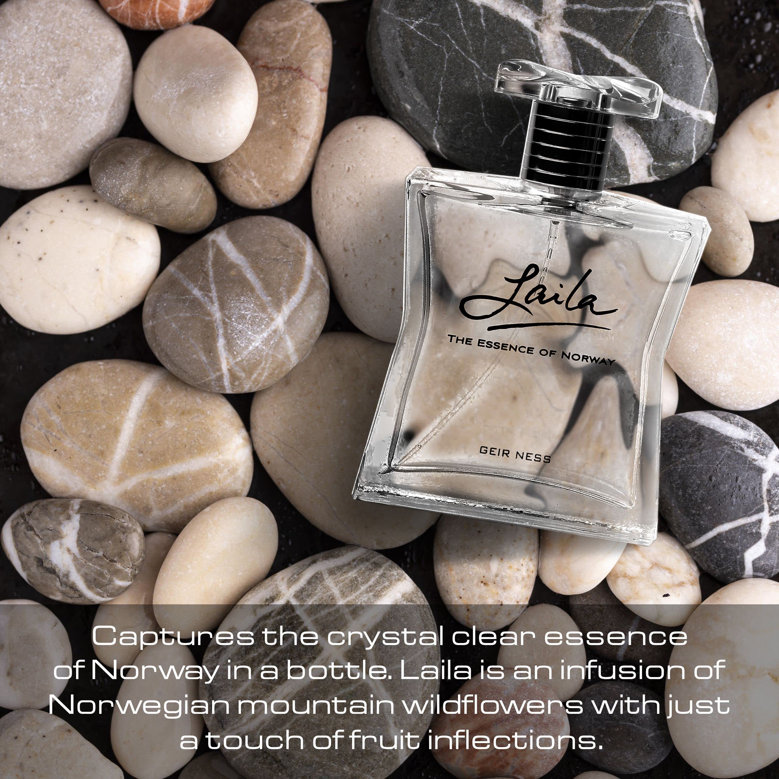Geir Ness Laila packaging hints premium quality fragrance experience