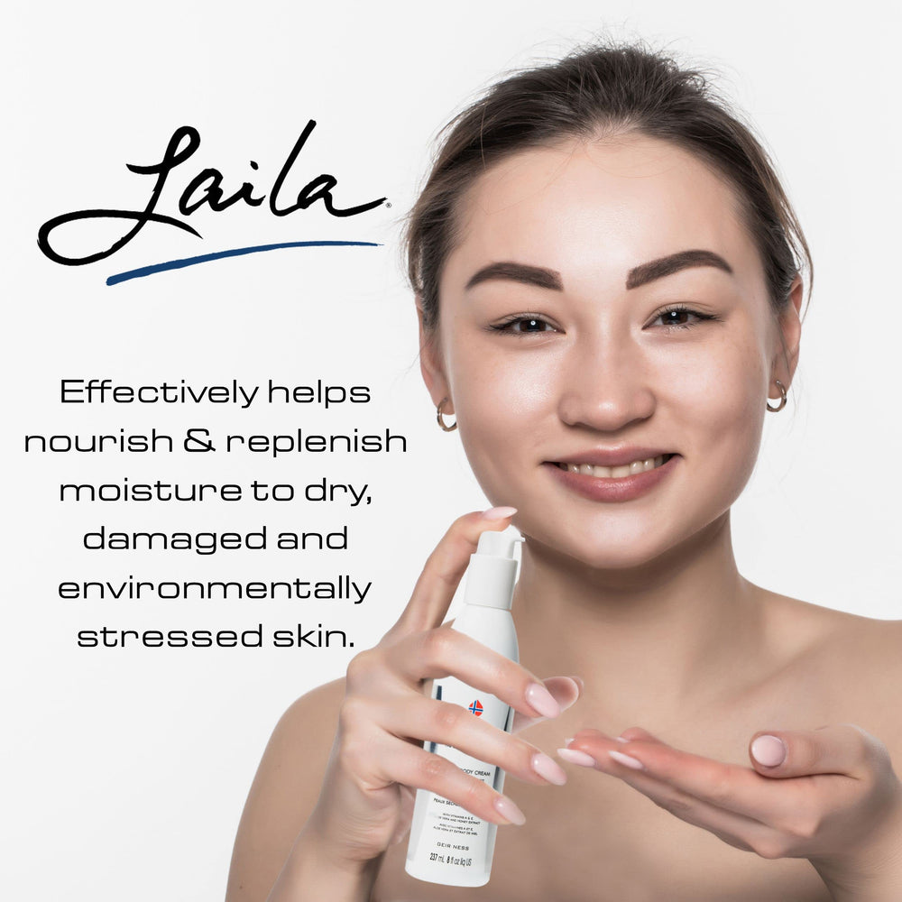 Geir Ness Laila bottle with label suggests long-lasting fragrance experience