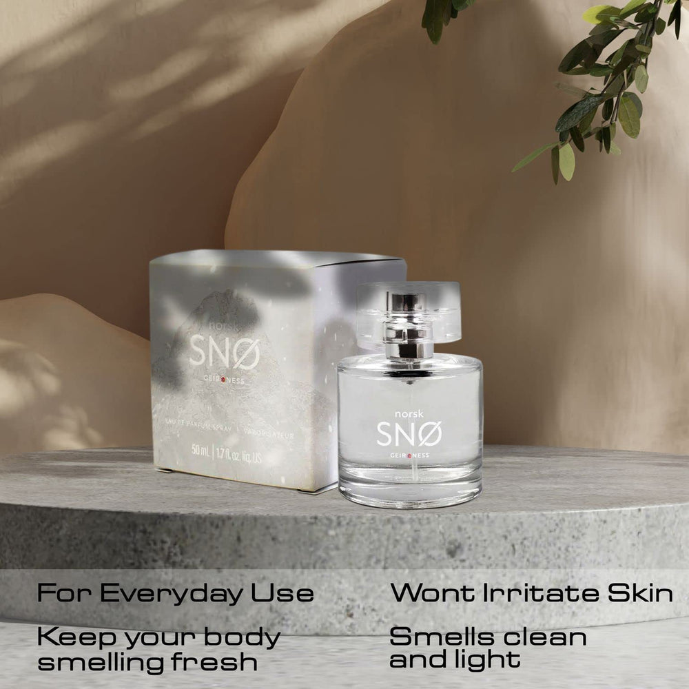 Geir Ness Norsk Snø herbs and citrus notes emphasize a refreshing daytime vibe
