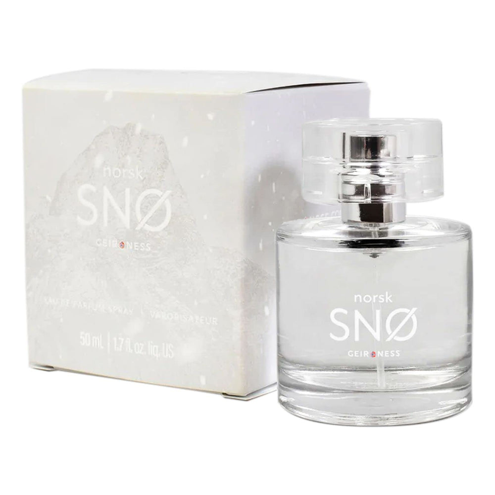 Geir Ness NORSK SNØ lily of the valley detail implies elegant scent core