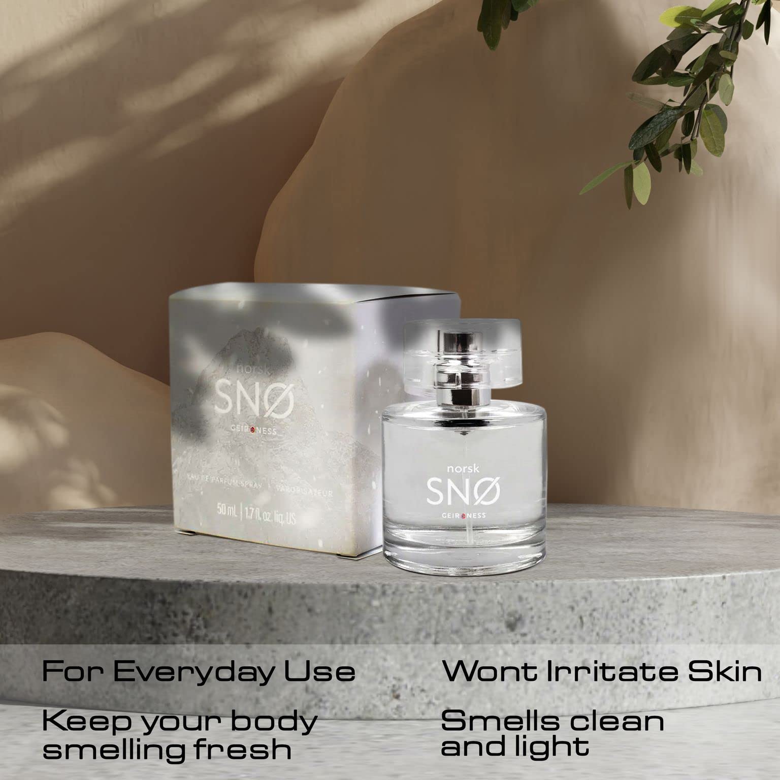 Geir Ness NORSK SNØ orange blossom focus signals refined floral nuance