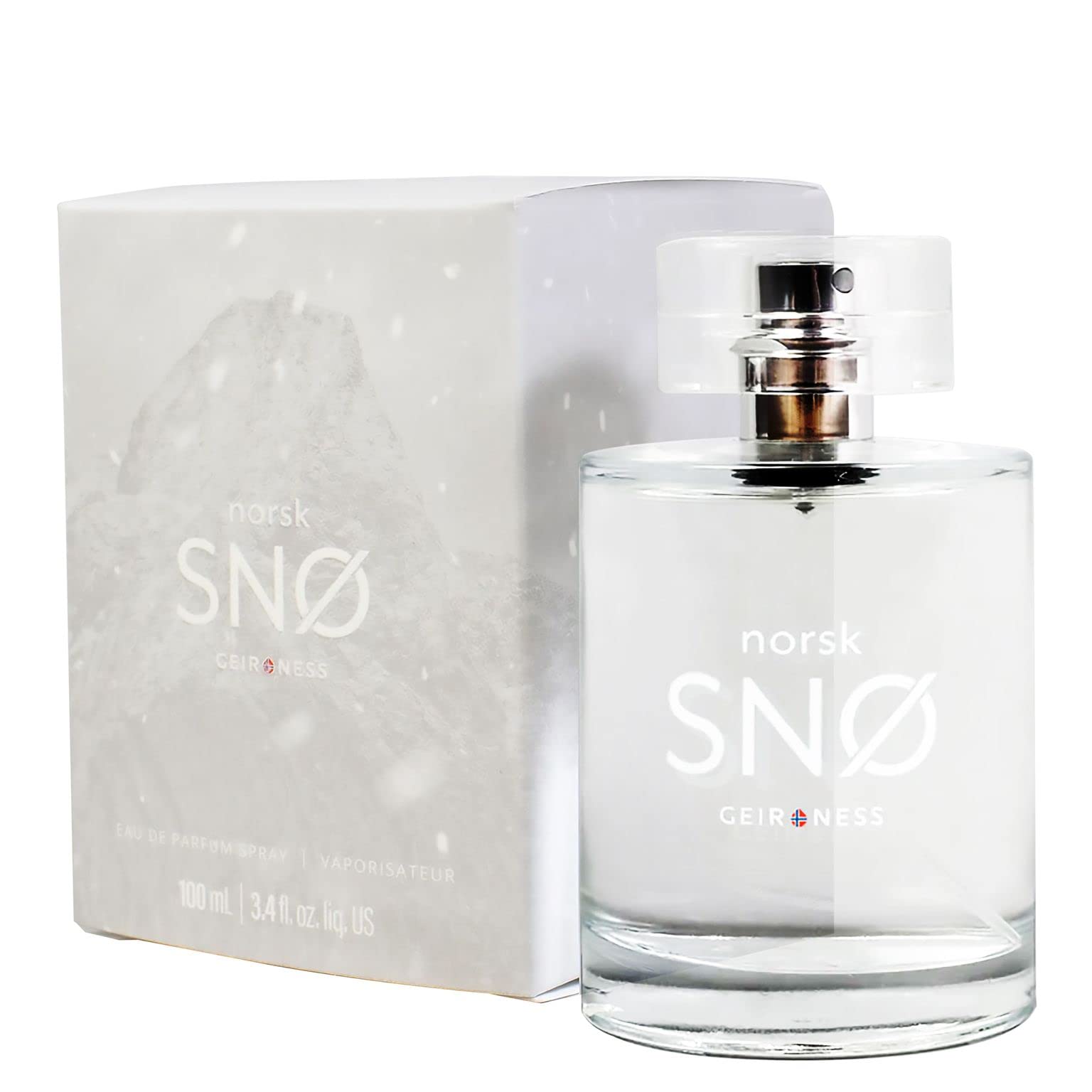 Geir Ness Norsk Snø unisex-use image showing versatile wear for him or her