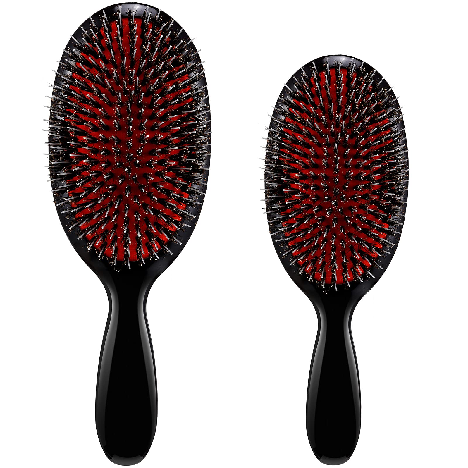 Geiserailie hair brush with nylon quill for smooth, nourished hair