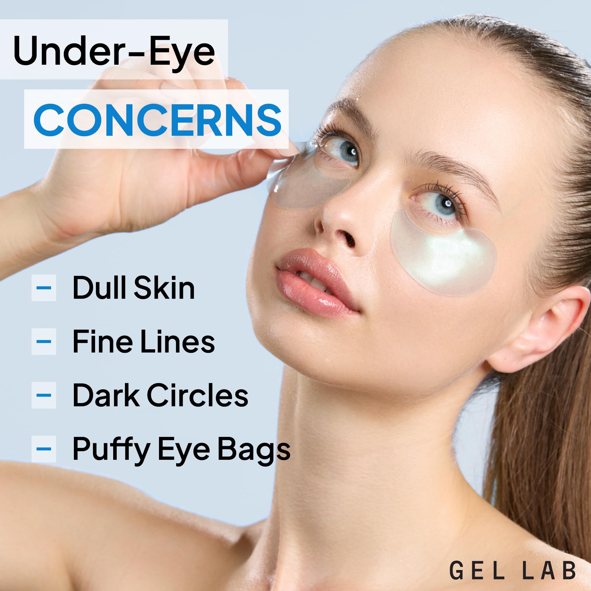 Gel Lab REGLOW hyaluronic acid beads close-up highlights deep hydration benefits