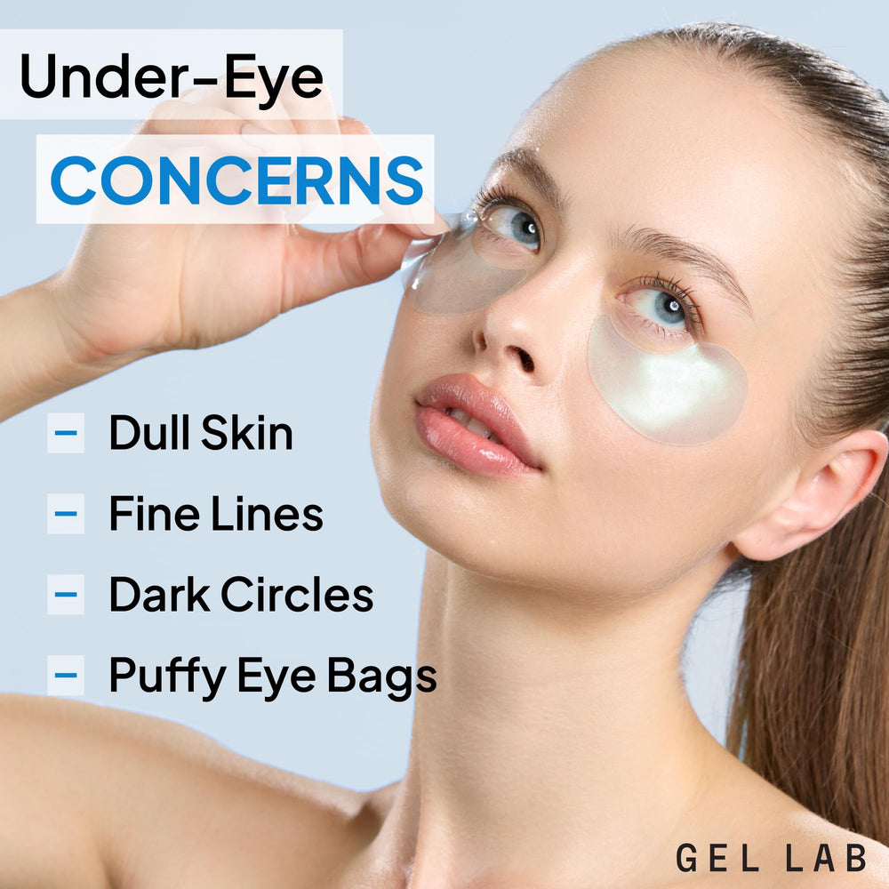 Gel Lab REGLOW hyaluronic acid beads close-up highlights deep hydration benefits