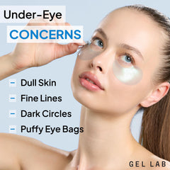 Gel Lab REGLOW hyaluronic acid beads close-up highlights deep hydration benefits