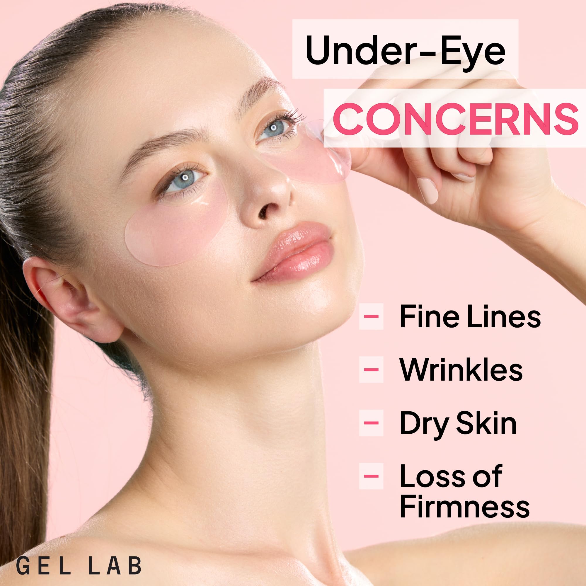 Gel Lab Renew open box with patches ready for under-eye care