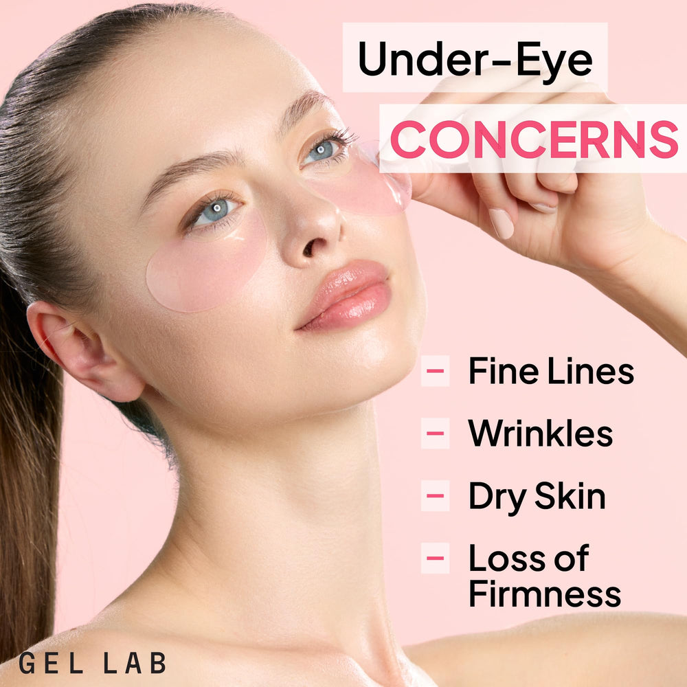 Gel Lab Renew open box with patches ready for under-eye care
