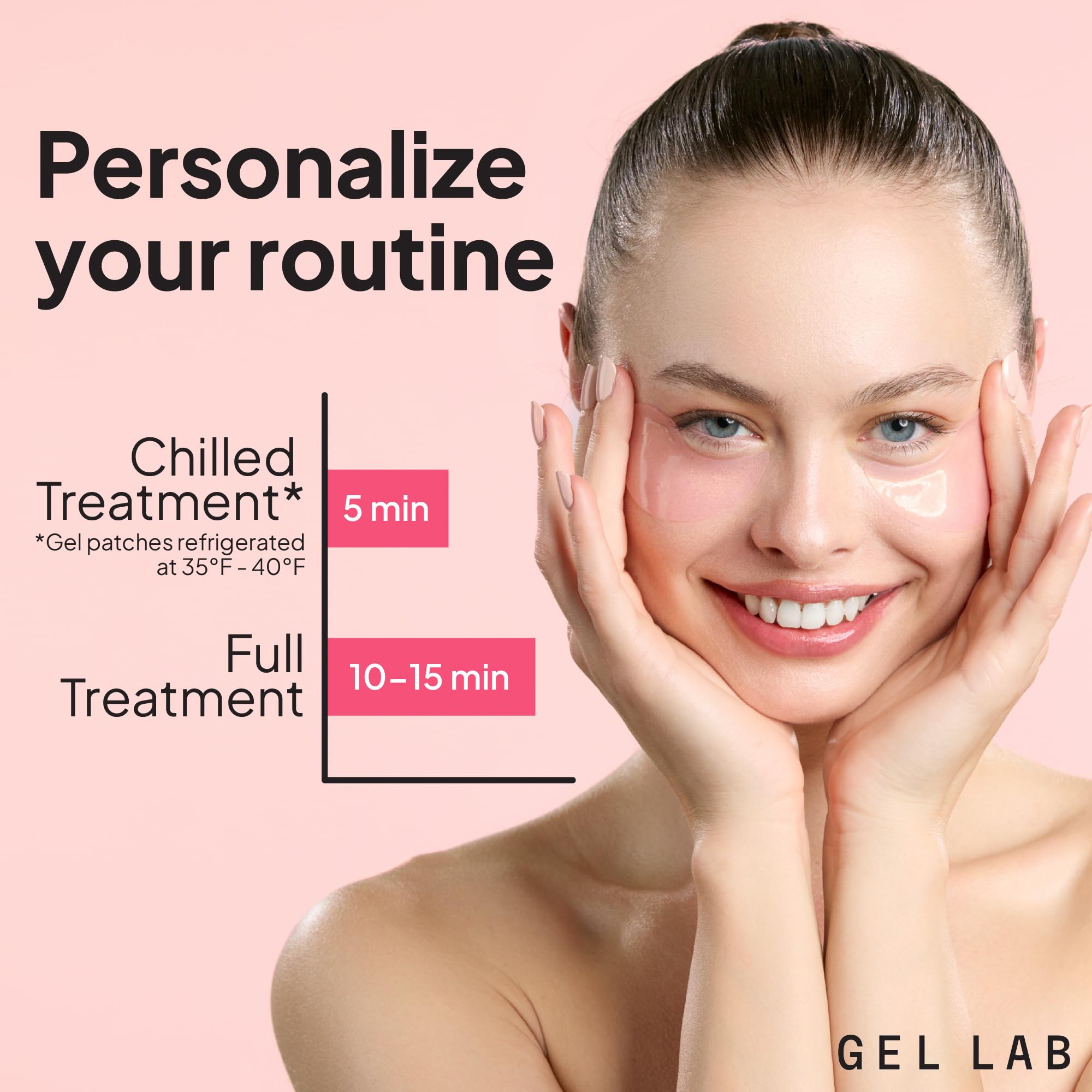 Gel Lab Renew close-up of the gel texture delivering soothing hydration