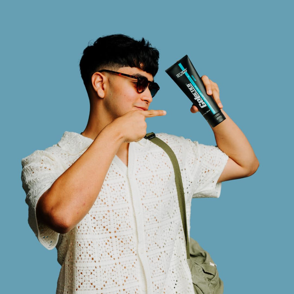 Gelactica Max Control alcohol-free formula protects the scalp while grooming