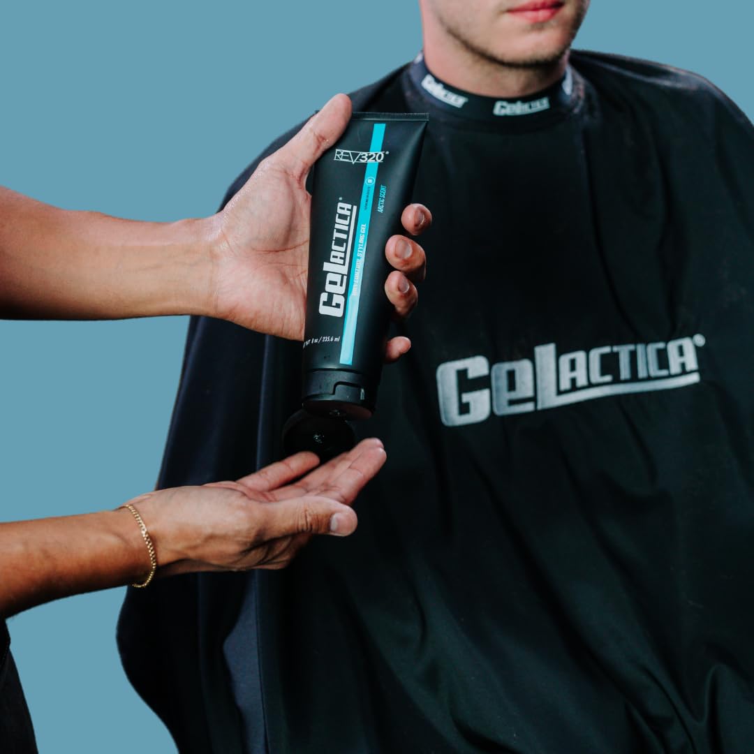Gelactica Max Control contains vitamins A, B5, C and E for hair health
