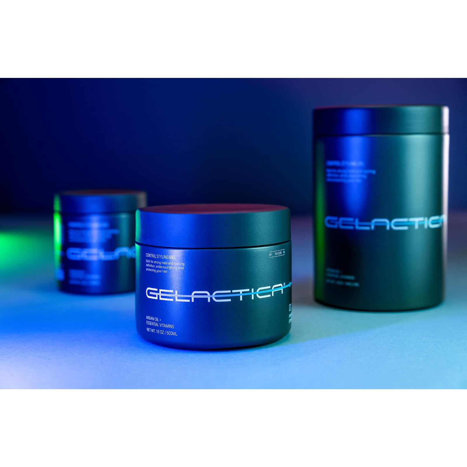 Gelactica Max Control styling scene demonstrates slick-back versatility and lasting confidence.
