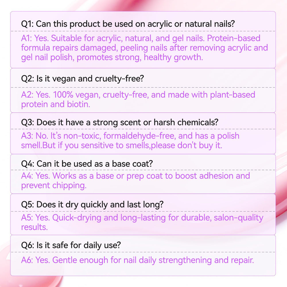 Gelike EC vegan formula is cruelty-free and gentle on nails.