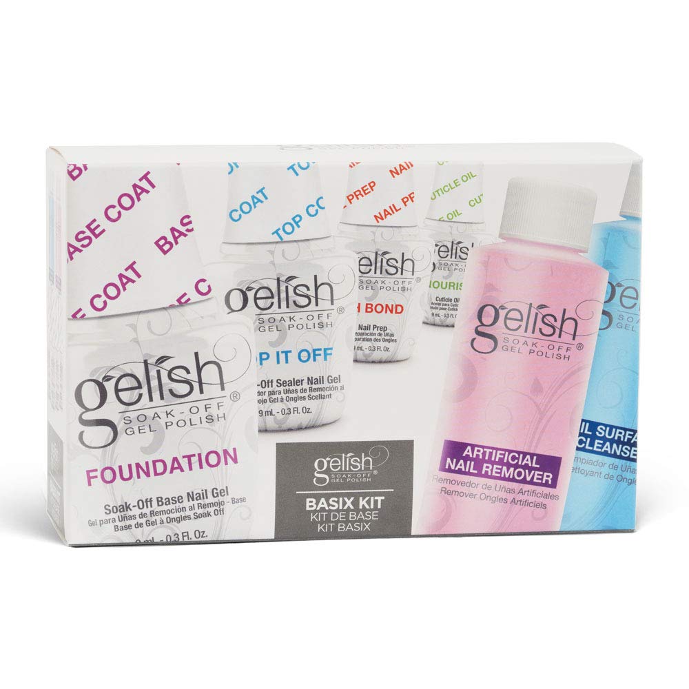 Gelish pH Bond prep applied to improve adhesion.
