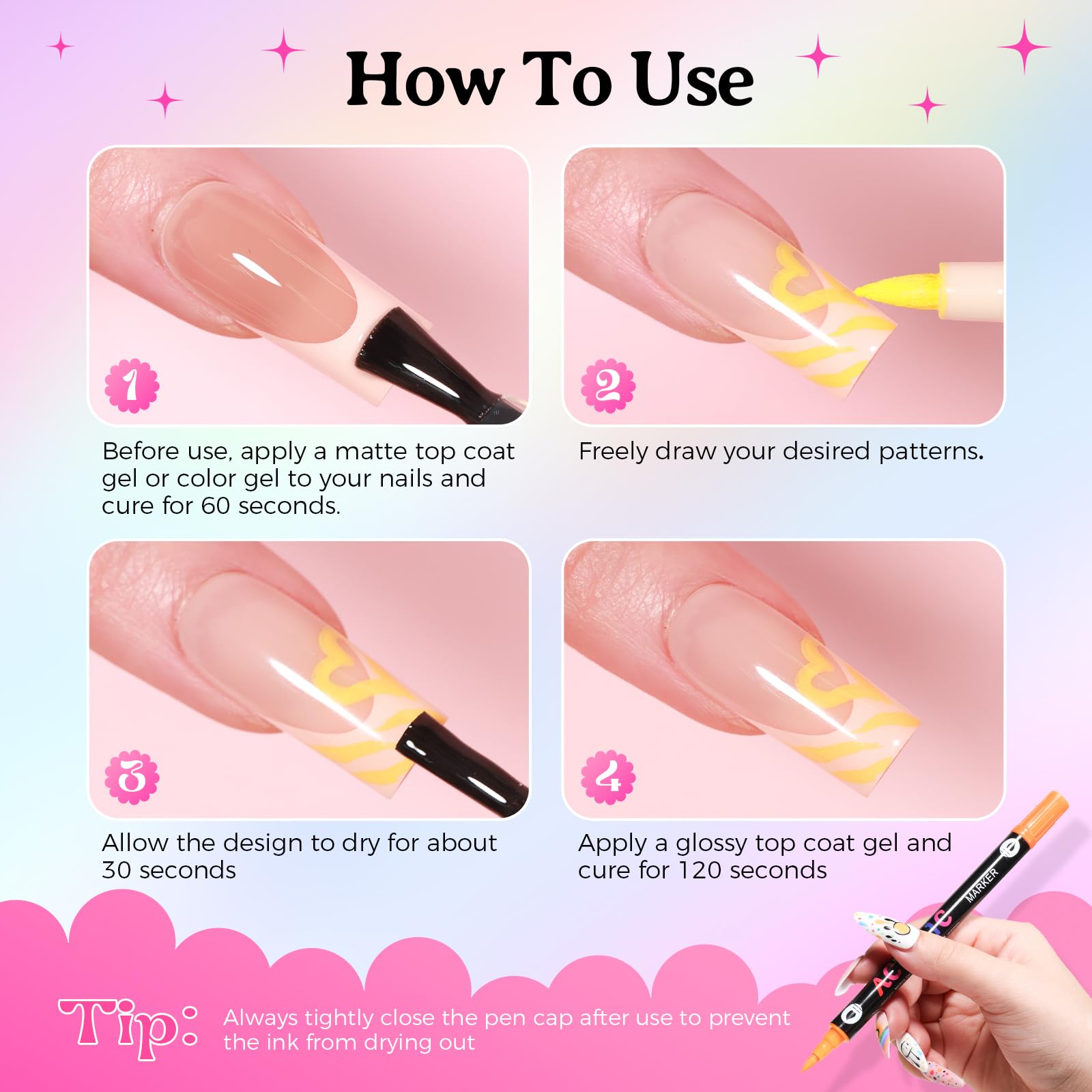 GELLAKTIK set used in a salon-at-home workflow for professional results