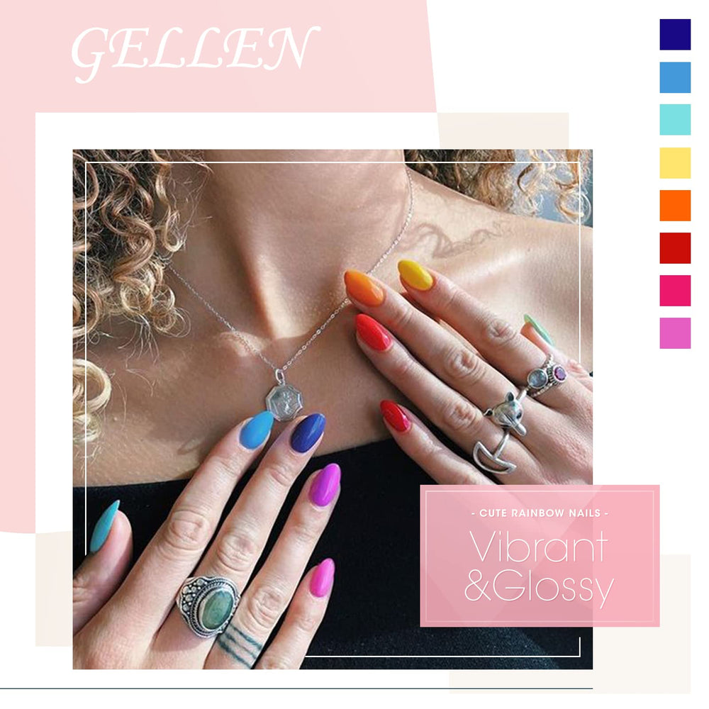 GELLEN nail care scene emphasizes safety and healthy nails
