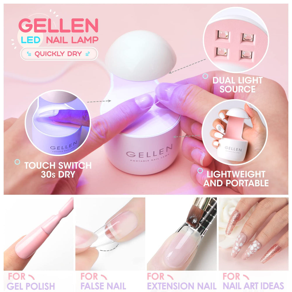 Gellen nail decorations for creative DIY manicure embellishments.