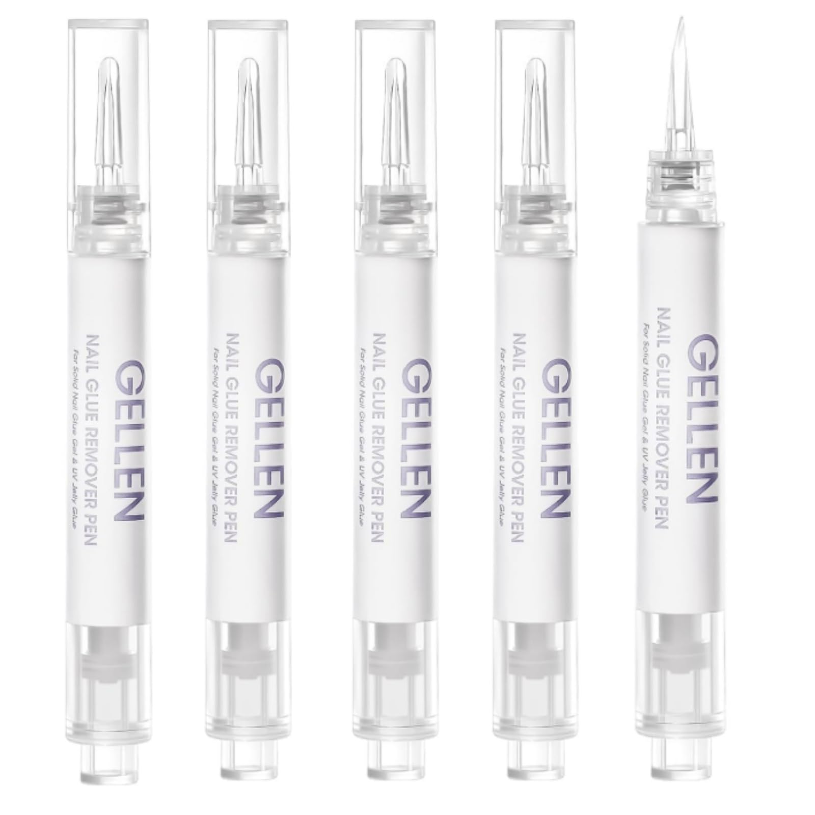 GELLEN nail glue remover pen with precision nozzle for quick, controlled removal.
