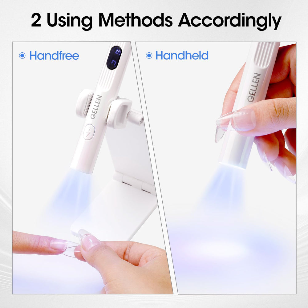 GELLEN uv light 3 timer display speeds curing for rhinestones and gels