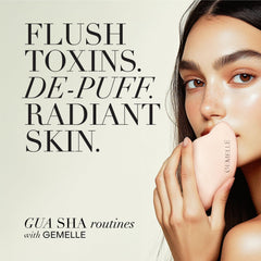 GEMELLE Rosehip and Centella botanicals support radiance and barrier health.
