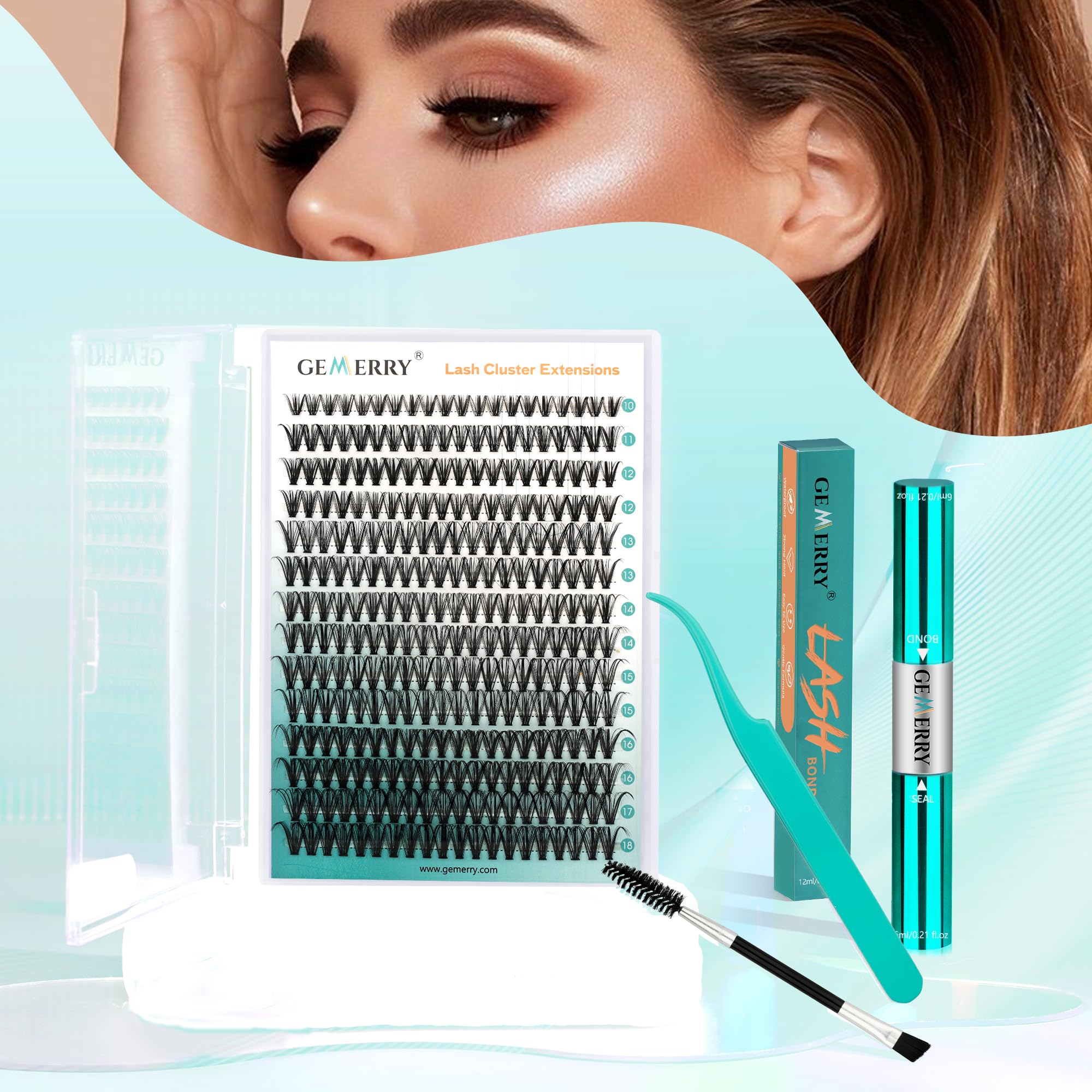 GEMERRY diy-lash-at-home-use illustrates salon-quality results from home.