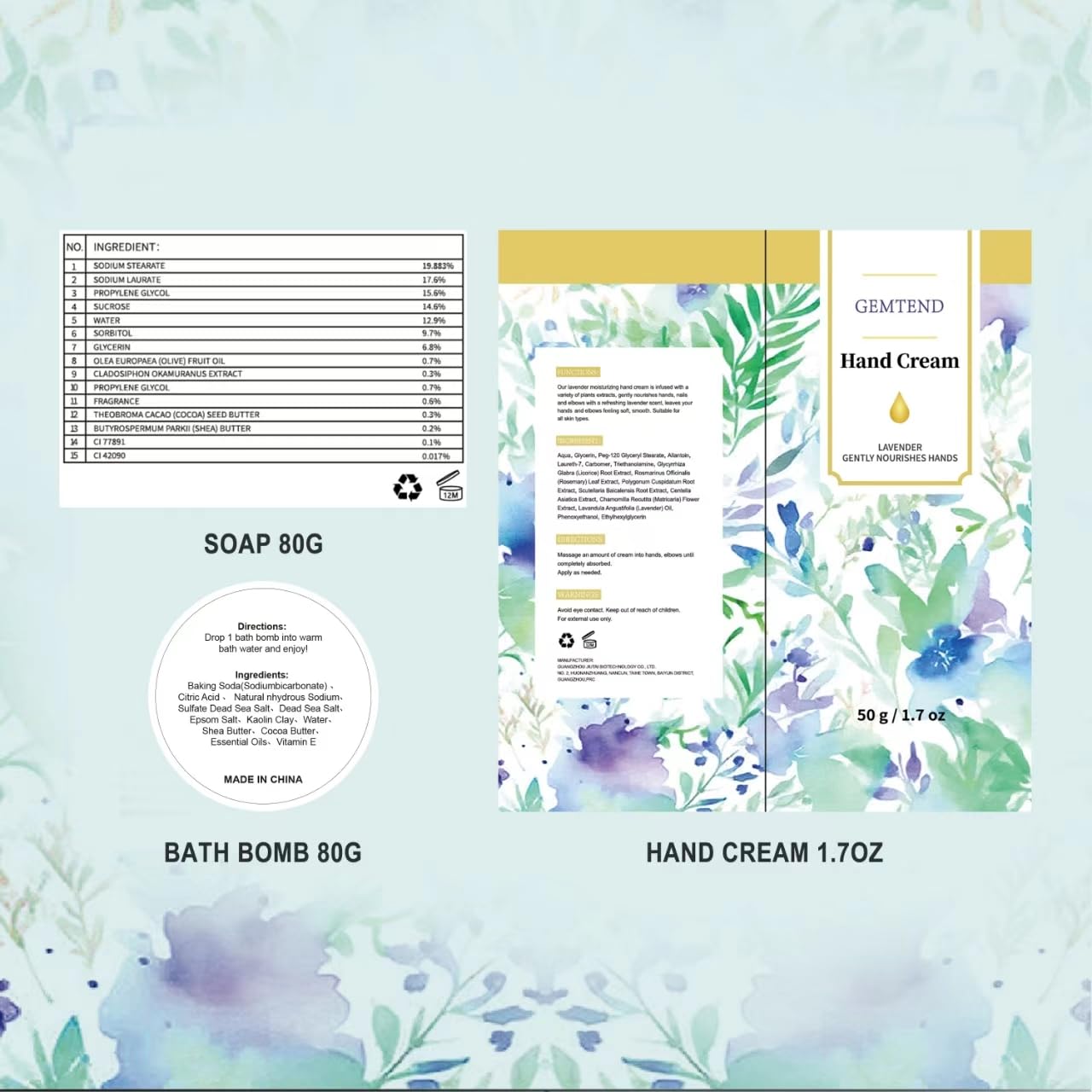 GEMTEND bath loofahs showcase spa-grade pampering and refreshed skin routines.