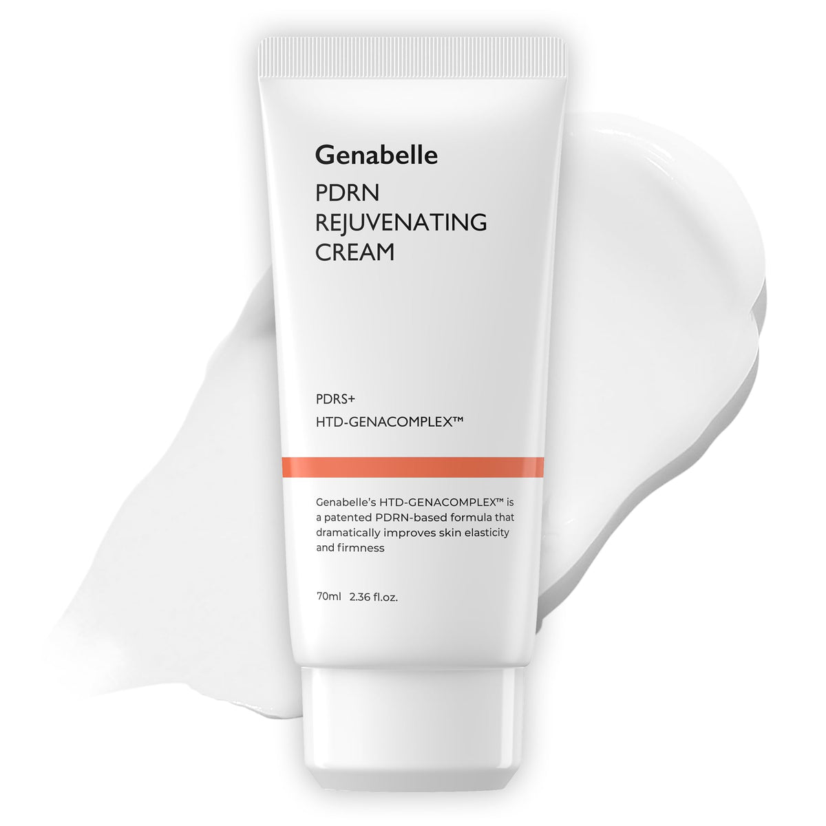 Genabelle PDRN Rejuvenating Cream bottle for effortless daily hydration.