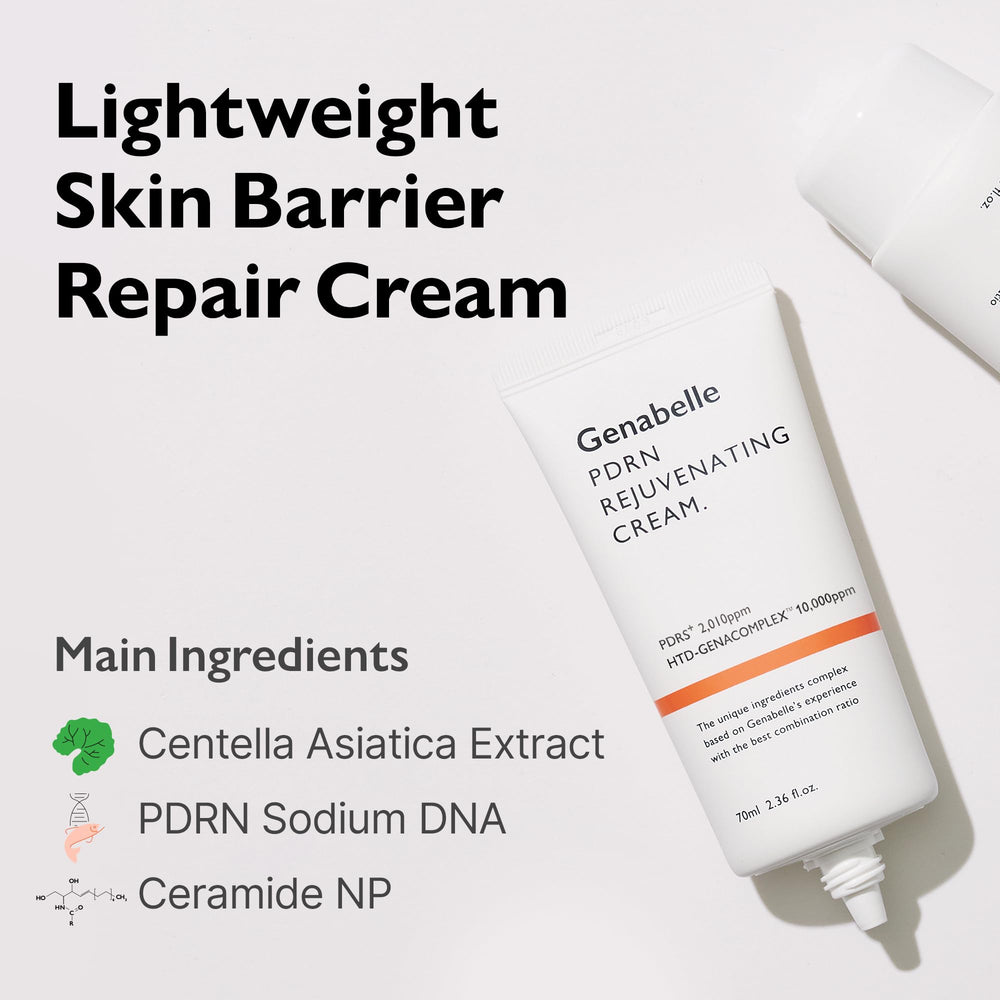 Genabelle ceramides protect skin barrier and soothe.