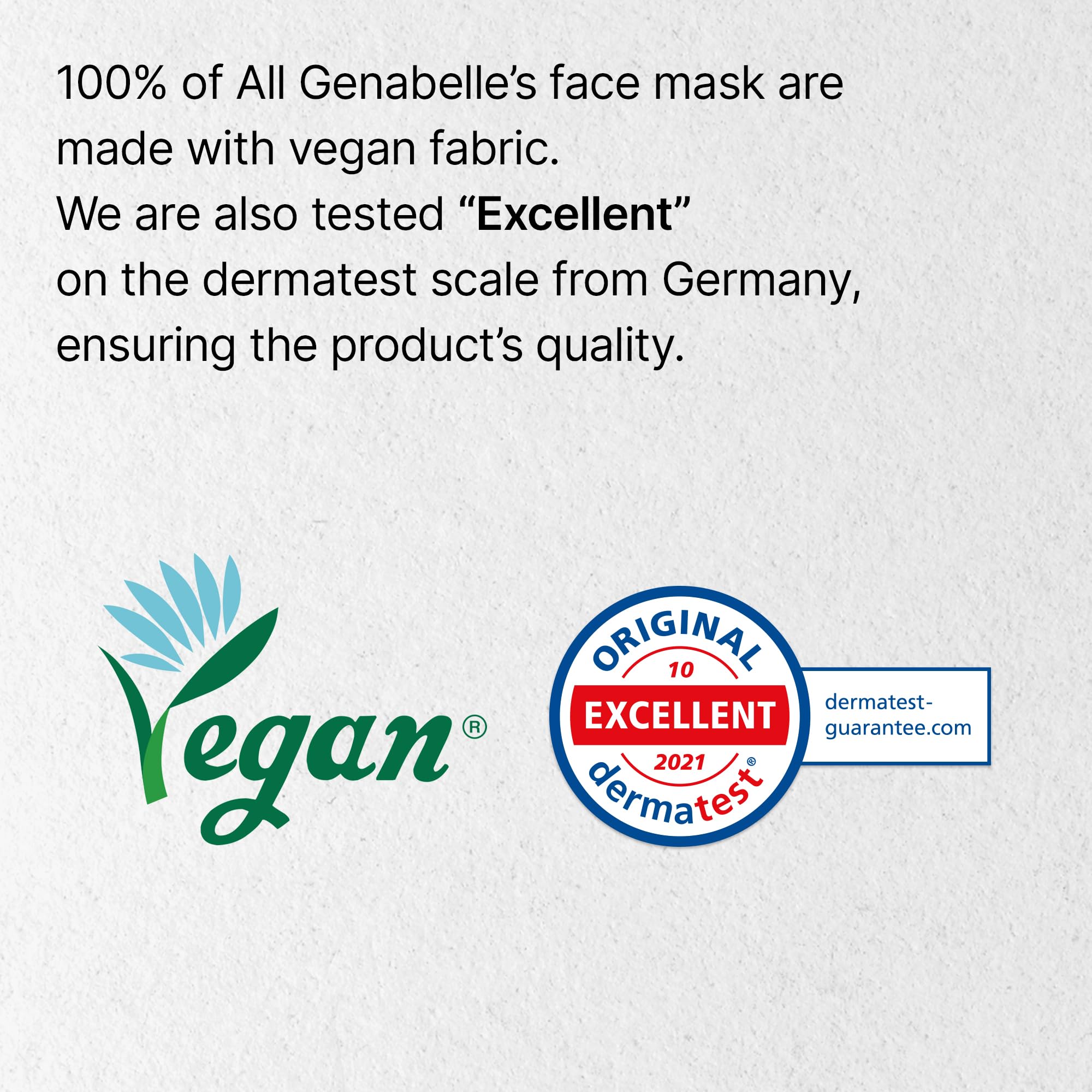 Genabelle PDRN Rejuvenating Mask Sheet hyaluronic acid layer delivers intense moisture.