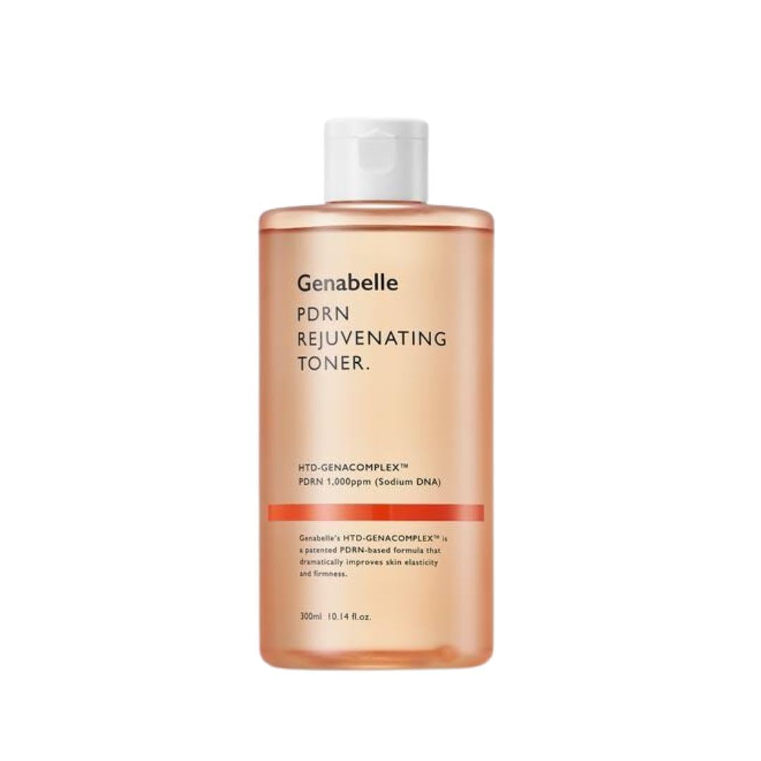 Genabelle PDRN Toner bottle with hydrating glow for a refreshed complexion.