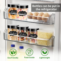 Gencywe transparent jar enables quick content checks during storage.