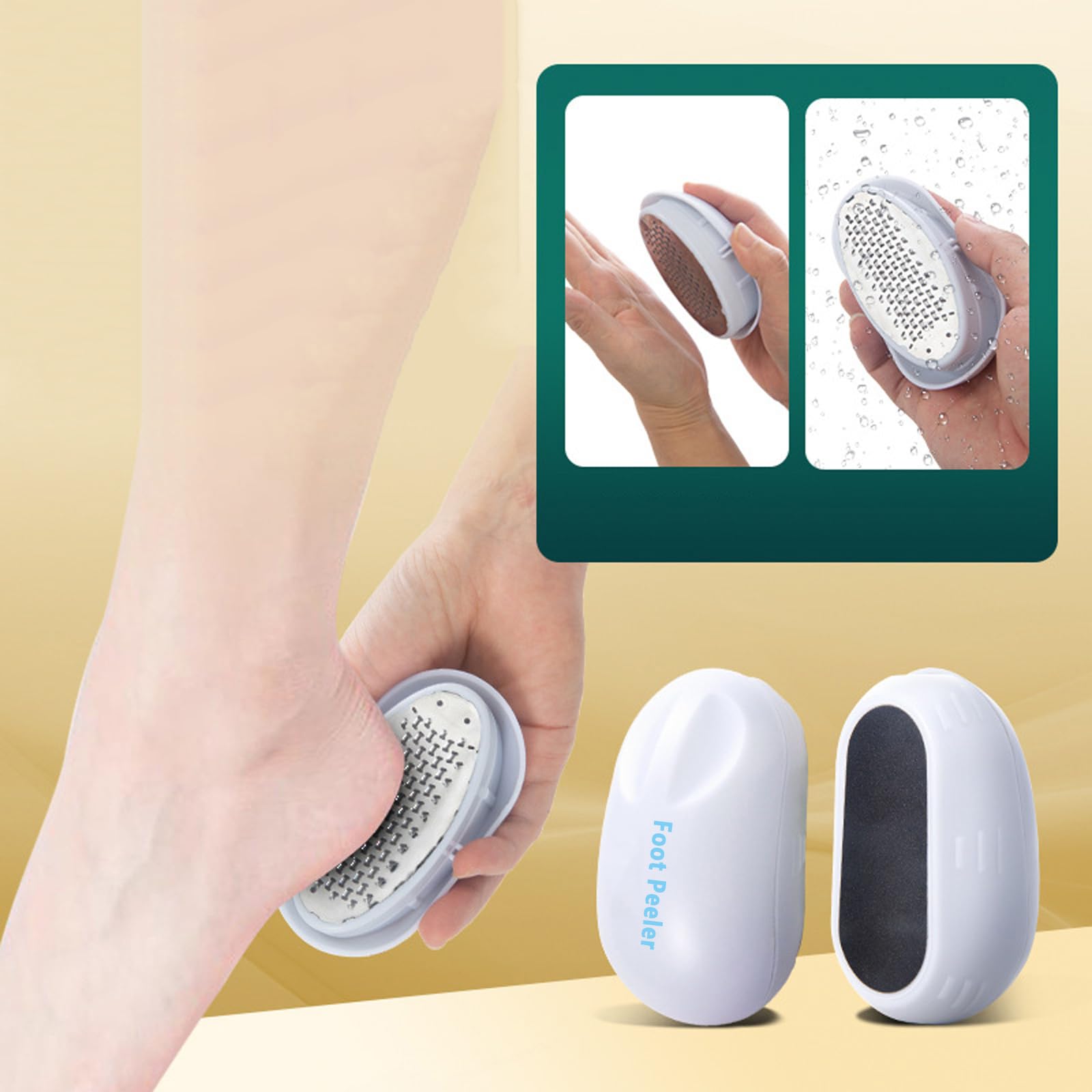 Generic Foot Dead Skin Remover compact design fits in any bathroom