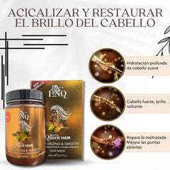Generic Keratina Capilar hair masque application for deep conditioning