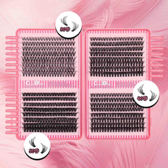 Generic lash extension kit pro tweezers for precise application.