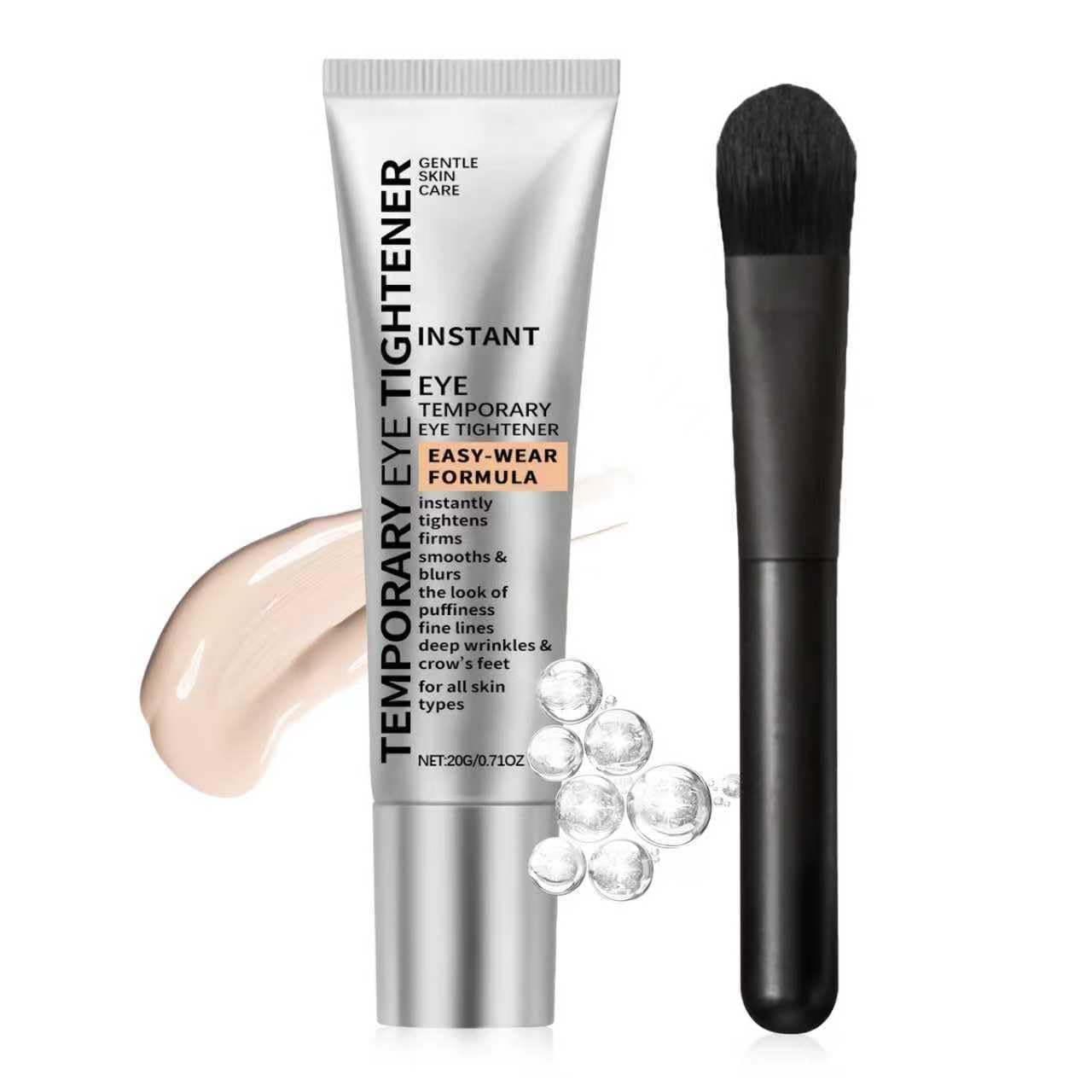 Generic Perfect Eye Tightener bottle closeup shows instant firming potential.