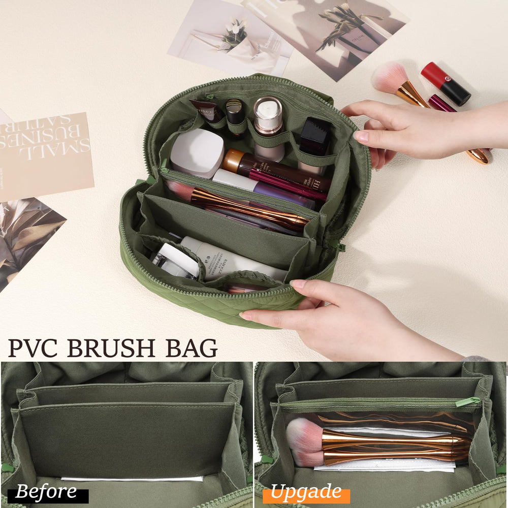 Generic Petition makeup bag machine-washable for quick hygienic cleanup after trips