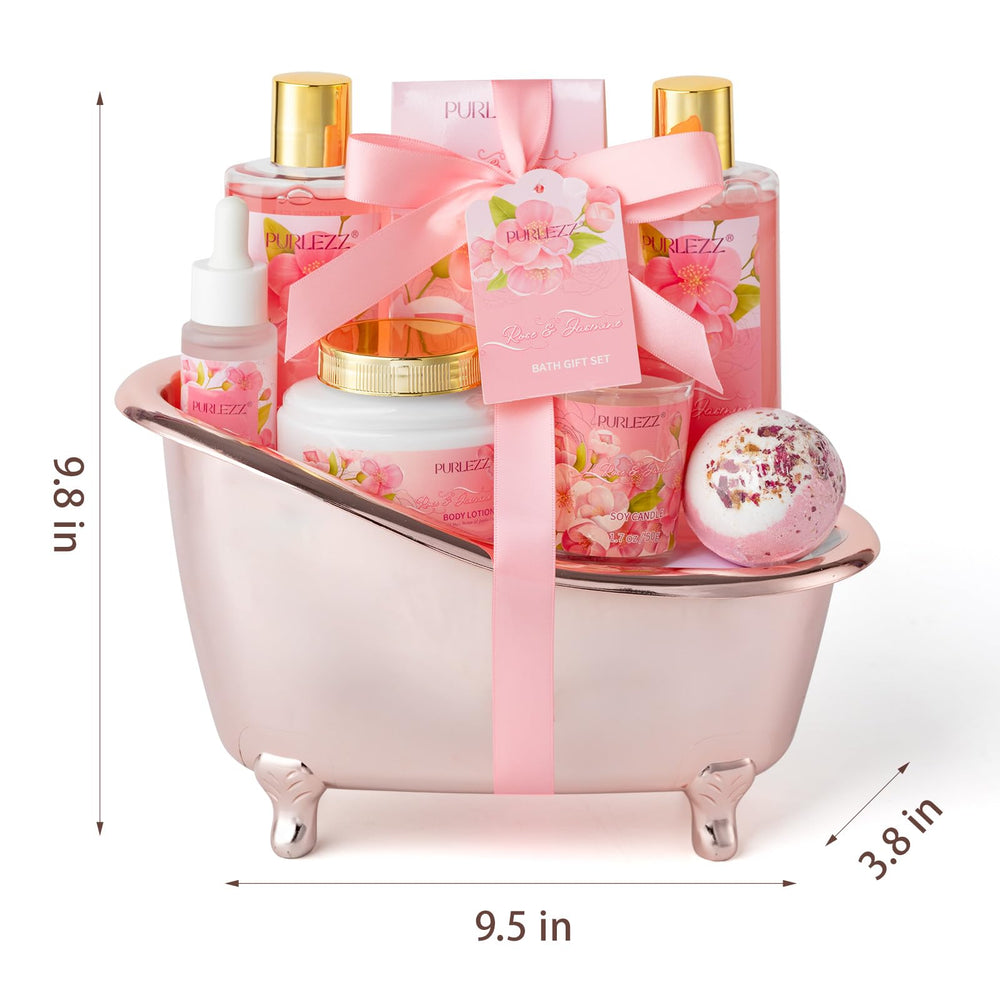Generic shampoo-rose-jasmine bottle hints gentle cleansing for everyday hair care.