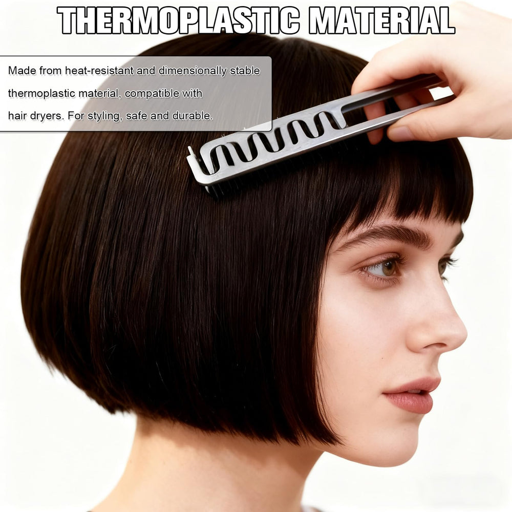 Generic Upgrade Texture Comb in action supports quick, effortless styling for busy mornings