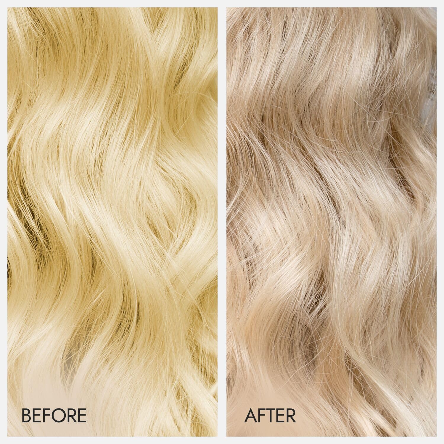 Generic Value Products Conditioning Purple Shampoo in bathroom scene conveying refreshed hair routine.