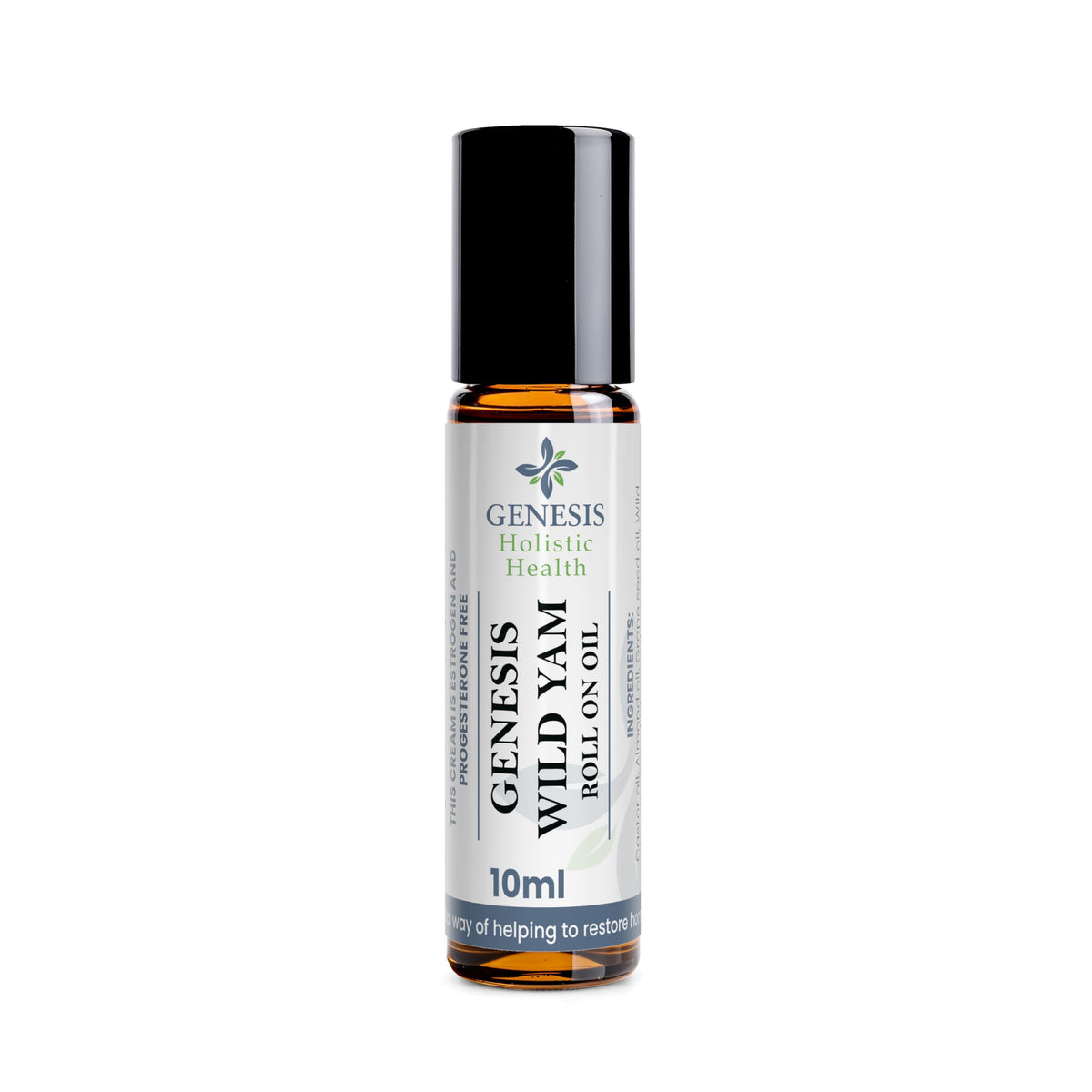 Genesis Wild Yam Root Roll On bottle—on-the-go wellness support for daily rhythm.
