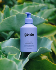 GENTE BEAUTY Lymphatic Drainage Lotion packaging highlights slimming potential.